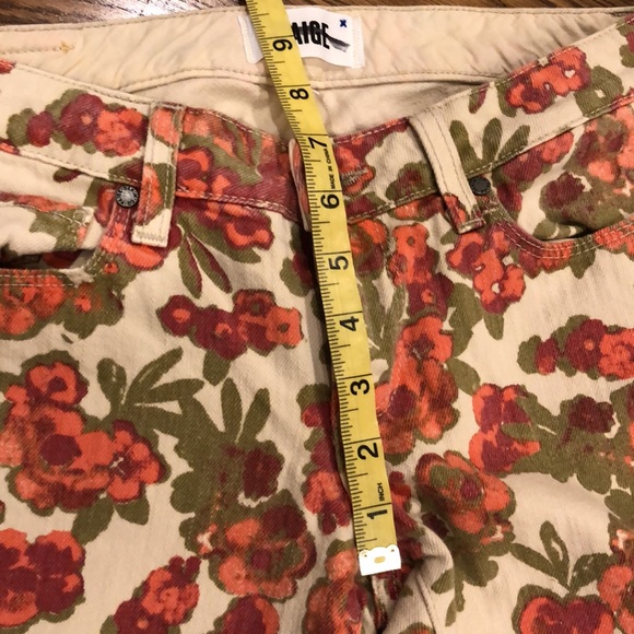 Paige Floral Skyline Ankle Peg. 25 - Picture 15 of 16